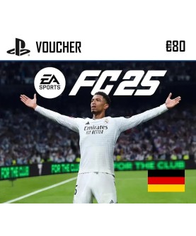 EA SPORTS FC 25 PlayStation Network Card €80 PlayStation 5 Key EUROPE